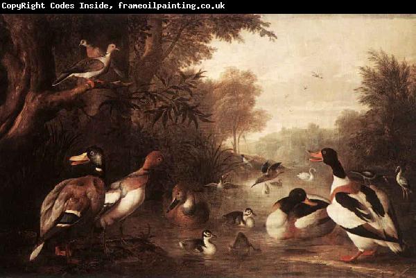 Jakob Bogdani Landscape with Ducks